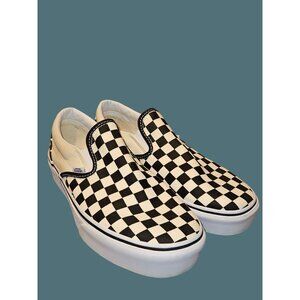Vans Off The Walls Checkered Board Slip On Sneakers Women Size 10 US Men 8.5 US